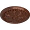 Ekena Millwork Washington Ceiling Medallion (Fits Canopies up to 2 7/8"), 17 1/8"OD x 1 1/2"P, Copper Penny CM17WACPS - alternate 3